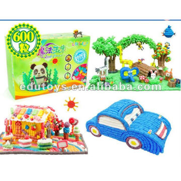 Brinquedos educativos em maquinário de maça de milho DIY Play Brochura --600pcs